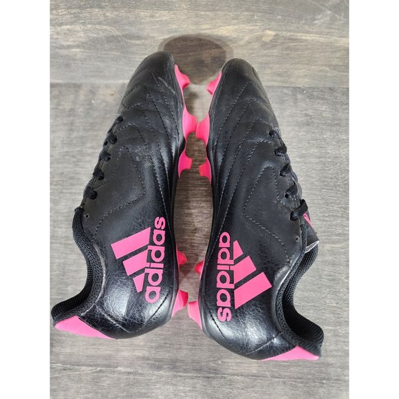 Adidas Goletto VII Firm Ground Shock Pink Black Soccer Cleats Size Mens 4 - Picture 6 of 9